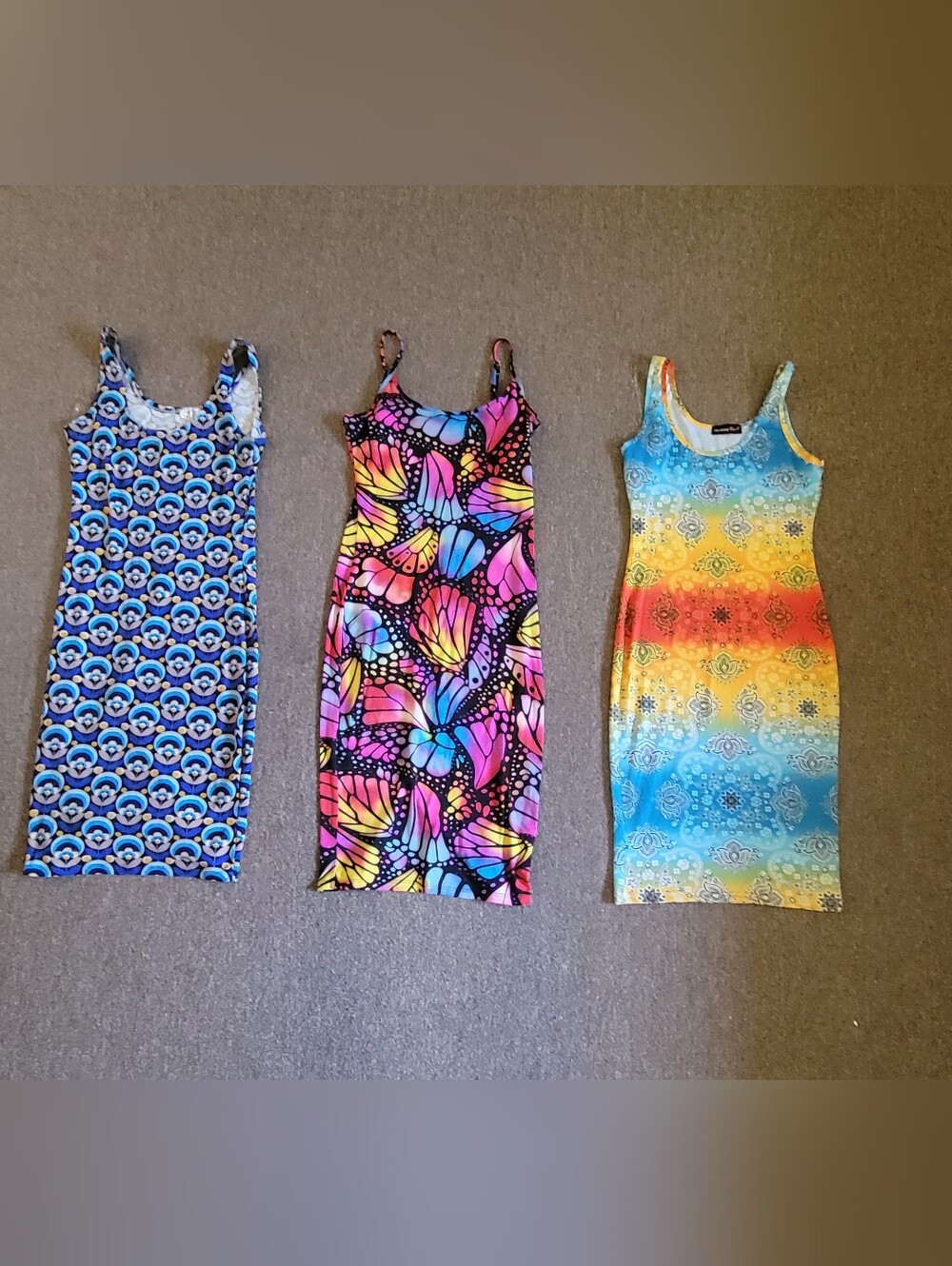 Women's Bundle of 3 Size M Body Contour Dresses